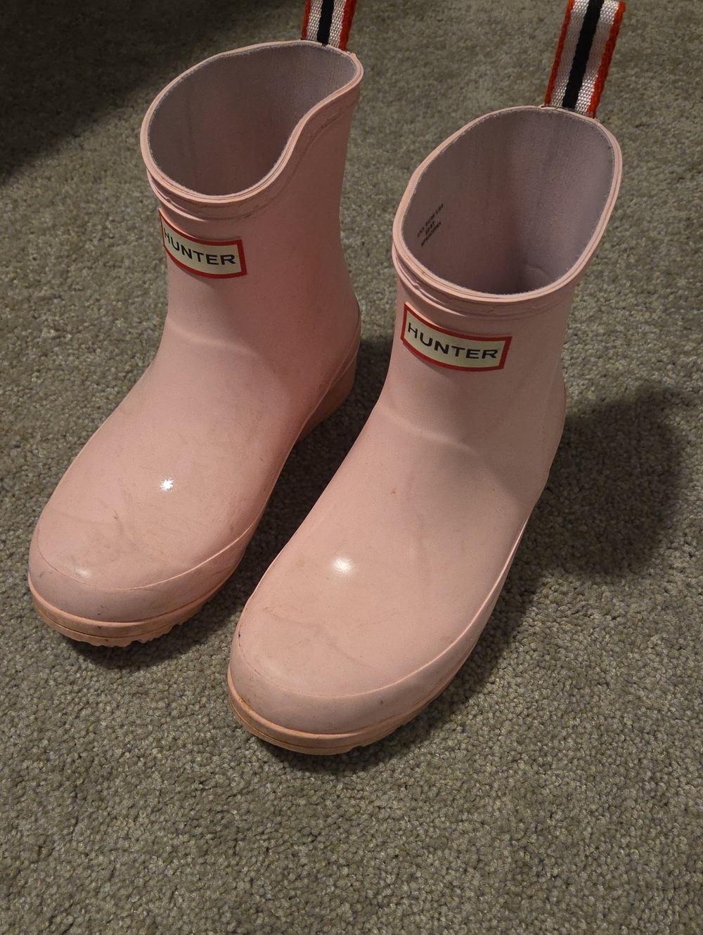 Hunter Pink Short Women's Rain Boots